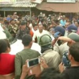 Clashes reported in Bengal's Basirhat after police attempt to stop BJP procession carrying slain workers; situation under control, says state govt