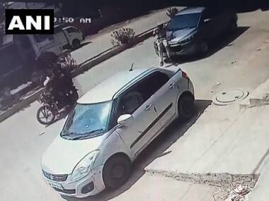 Homeguard jawan tries to stop BJP leader Satish Khola's car for violating traffic rules, gets dragged on bonnet for 200 metres