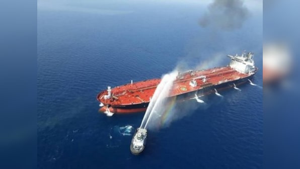US releases footage of 'Iran removing unexploded mine' from oil tanker, Tehran dismisses 'unfounded' allegations