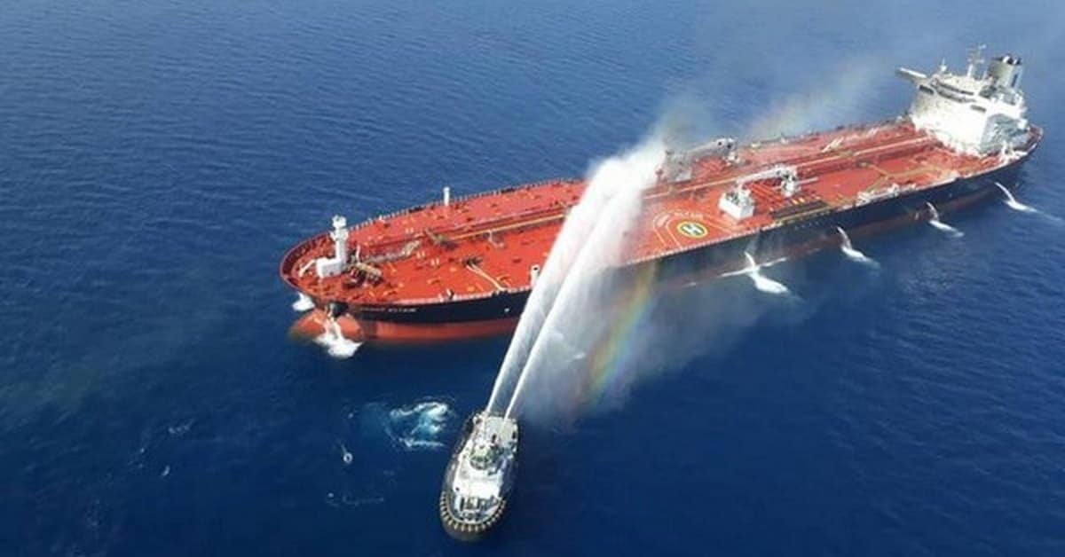 Iran Oil Tanker Hit By Two Missiles In Red Sea Off Saudi Coast ...