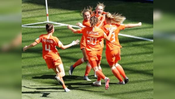FIFA Women's World Cup 2019: Second-half headers help Netherlands script history with 2-0 win over Italy in quarter-finals