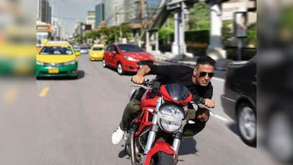 Sooryavanshi: New still teases Akshay Kumar's bike stunt sequence on streets of Bangkok