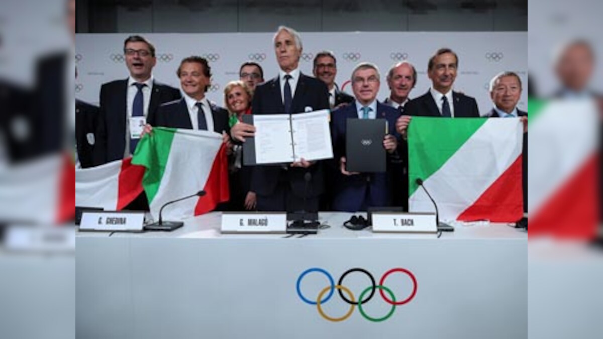 International Olympic Committee elects Milan-Cortina d'Ampezzo as host for 2026 Winter Olympics