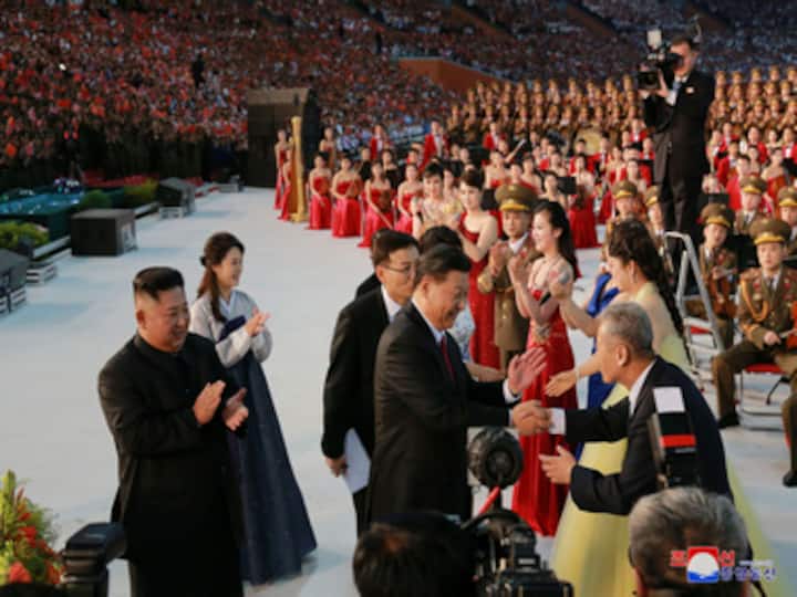 'I love you China': North Korea woos Xi Jinping in lavish welcome, features special performance 'Mass Games' by host Kim Jong-un
