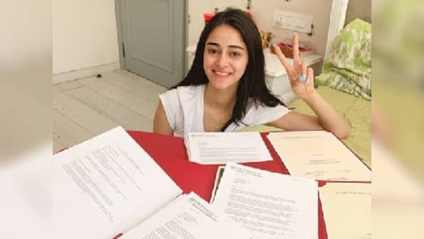 Ananya Panday dismisses reports of lying about USC admission, shares photo of acceptance letter