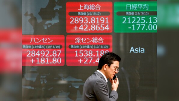 Asian shares inch higher, safe-haven assets give up overnight gains but growth worries cap gains; investor focus on monetary policy