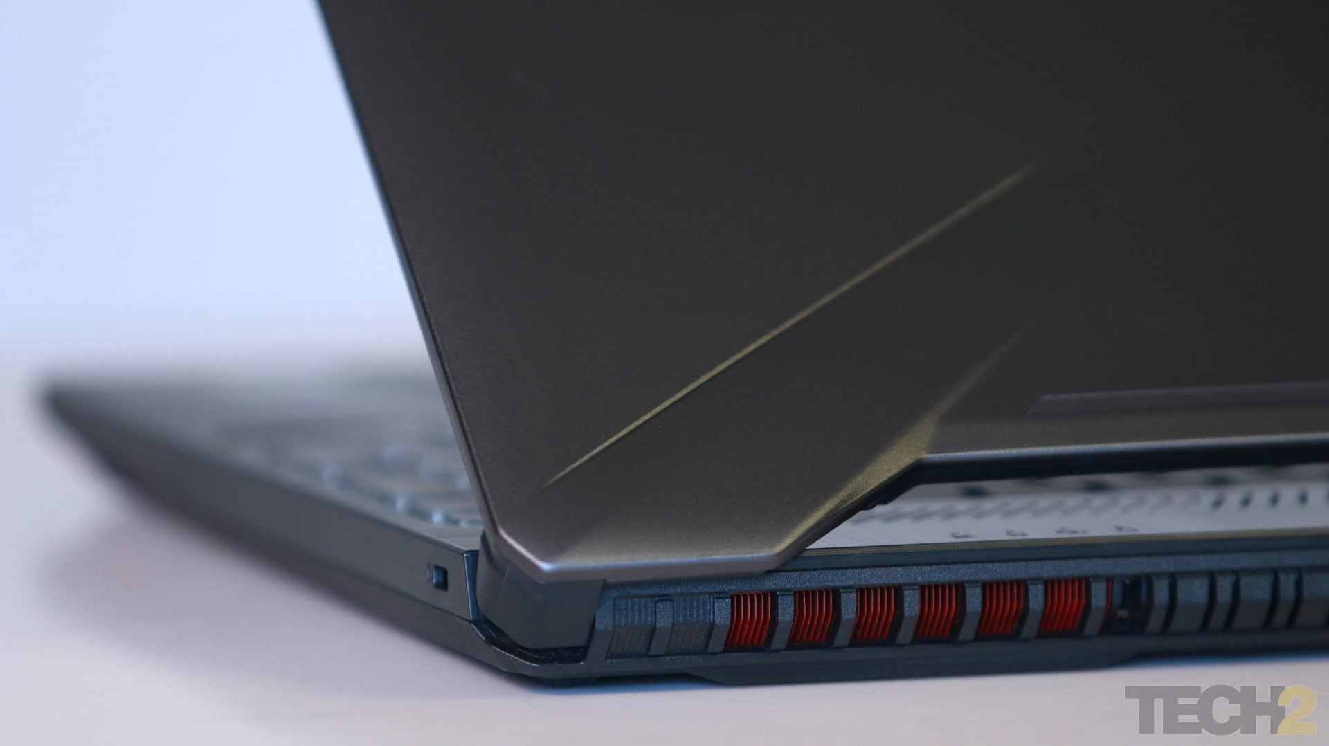 There are vents for air circulation on the bottom and behind the main chassis of the laptop. Image: tech2/Omkar