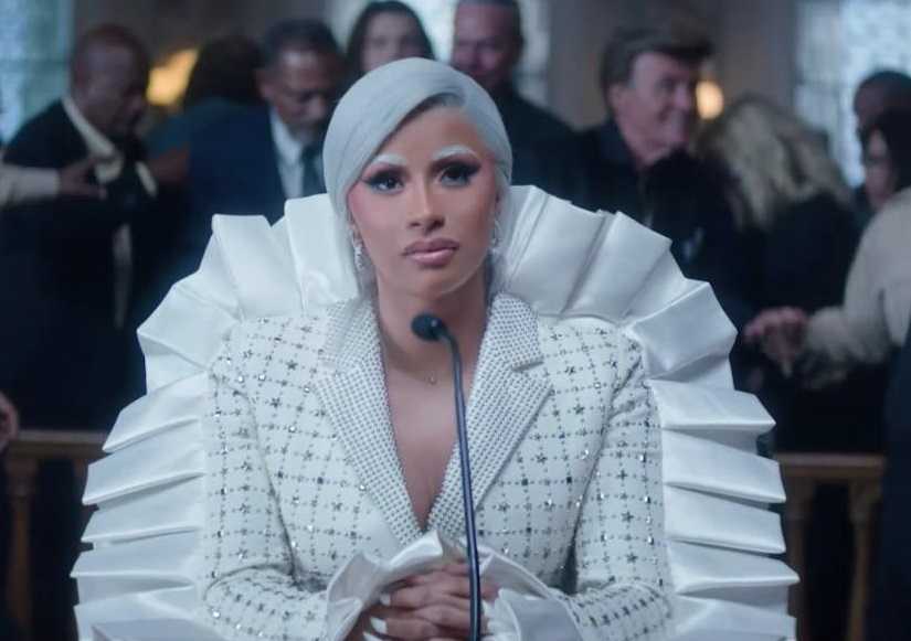 Cardi B releases a violent, graphic music video for her fiery new single, Press