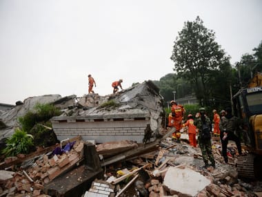 China earthquake: Toll in 6.0 magnitude quake increases to 12 as more than 4,000 people relocate due to collapsing structures