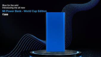 Xiaomi launches World Cup Edition Mi power bank in India at a price of Rs 999