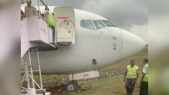Dubai-bound Air India Express flight skids off taxiway at Mangaluru airport; all passengers safe