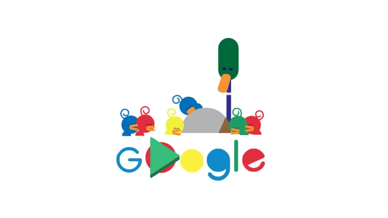 Google Doodle on Father's Day 2019.