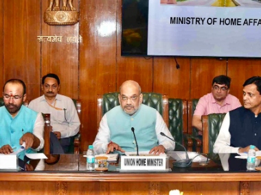 Amit Shah takes charge of home ministry, holds meetings with MHA officials and governors, visits police memorial in Delhi Amit Shah takes charge of home ministry, holds meetings with MHA officials and governors, visits police memorial in Delhi