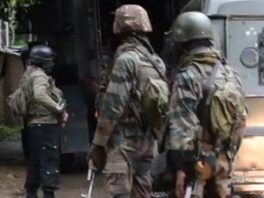 Four terrorists killed in Jammu and Kashmir's Pulwama in encounter with security forces, search operation underway Four terrorists killed in Jammu and Kashmir's Pulwama in encounter with security forces, search operation underway