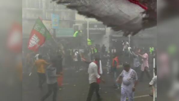 West Bengal violence: Lathicharge, teargas shells and water canons used on BJP protestors as they rally against political murders in state