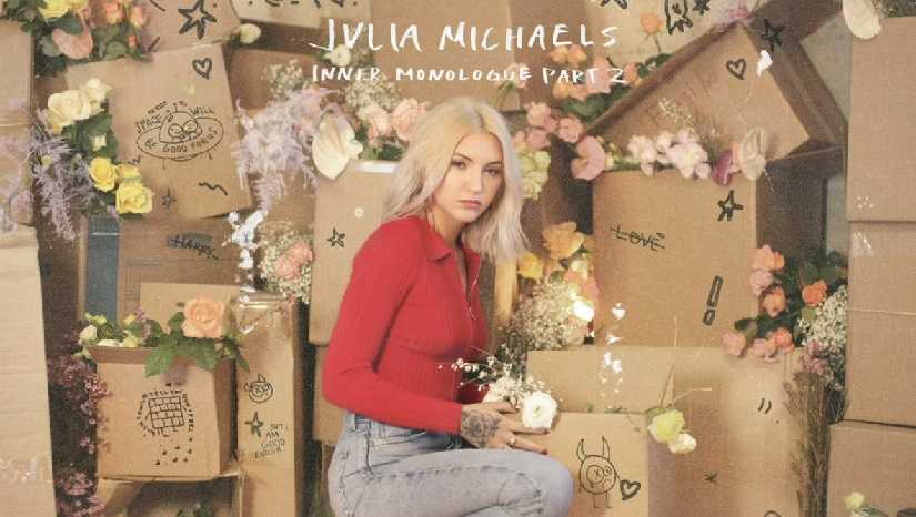 Cover art of Julia Michael's new EP. YouTube