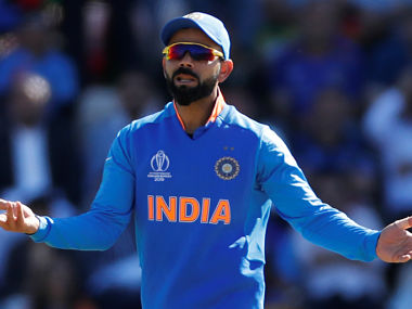 ICC Cricket World Cup 2019: Virat Kohli fined 25 percent of match fee, handed one demerit point for excessive appealing ICC Cricket World Cup 2019: Virat Kohli fined 25 percent of match fee, handed one demerit point for excessive appealing