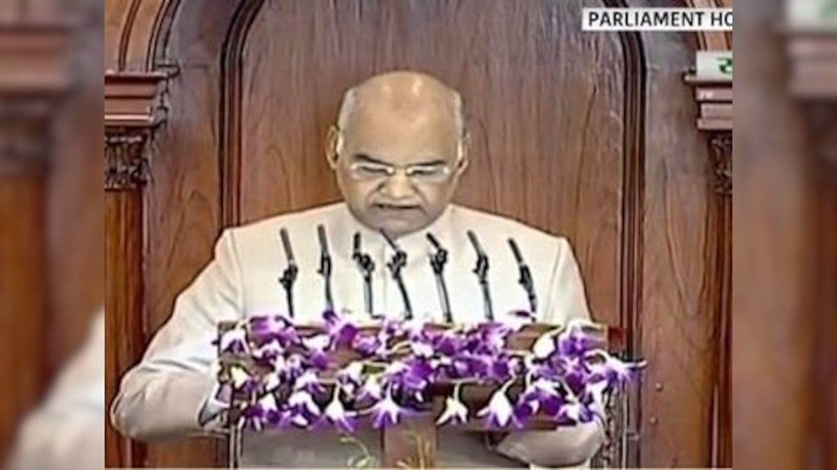 President's address to Parliament; full text: Kovind touches on NRC, 'one nation, one poll'; praises Modi for last 5 years, lays roadmap for next term