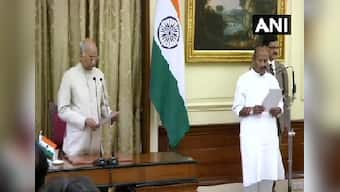 Virendra Kumar supervises oath-taking of newly elected MPs after taking charge as Pro tem Speaker of Lok Sabha