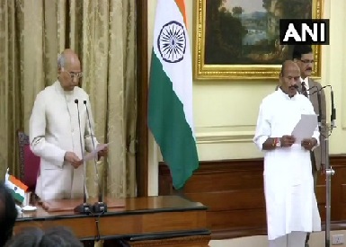 Virendra Kumar supervises oath-taking of newly elected MPs after taking charge as Pro tem Speaker of Lok Sabha Virendra Kumar supervises oath-taking of newly elected MPs after taking charge as Pro tem Speaker of Lok Sabha