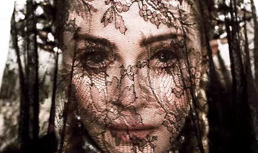 Madonna in a still from 'Dark Ballet'. YouTube