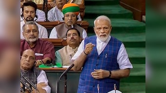 Narendra Modi castigates Congress over Emergency and Shah Bano case in Lok Sabha, praises voters for electing 'stable govt'