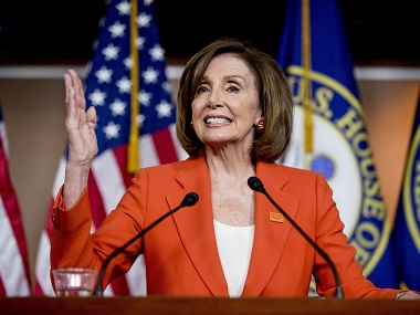Nancy Pelosi says House to vote today on limiting Donald Trump's war powers in wake of growing tension with Iran Nancy Pelosi says House to vote today on limiting Donald Trump's war powers in wake of growing tension with Iran
