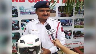 'Agar helmet nahi lagayega toh tera time ayega': Delhi traffic cop raps about road safety, spreads awareness on social media