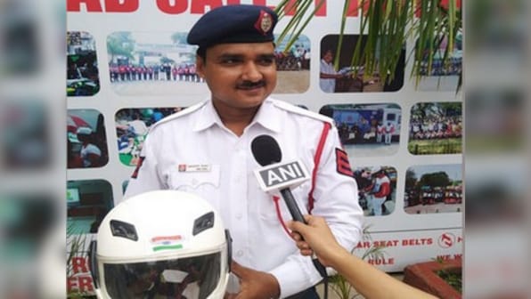 'Agar helmet nahi lagayega toh tera time ayega': Delhi traffic cop raps about road safety, spreads awareness on social media