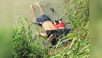 From drowned Salvadorian immigrants to The Girl in the Blue Bra, a look at most striking images depicting global crisis