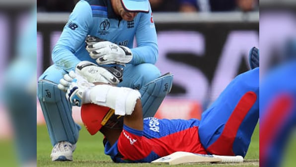 ICC Cricket World Cup 2019: Hashmatullah Shahidi batted on with broken helmet so as not to worry mother