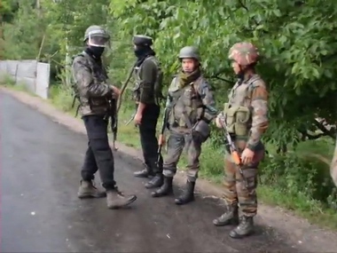 Shopian encounter: Four militants killed in gunfight with security forces in Jammu and Kashmir's Daramdora Keegam area Shopian encounter: Four militants killed in gunfight with security forces in Jammu and Kashmir's Daramdora Keegam area