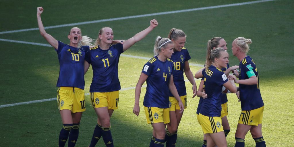 FIFA Women's World Cup 2019: Sweden end German hoodoo to set up semi ...