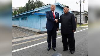 Donald Trump becomes first sitting US President to visit North Korea, agrees to revive talks with Kim Jong-un on Pyongyang's nuclear program