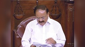 Rajya Sabha Chairman Venkaiah Naidu overwhelmed after reading obituary for S Jaipal Reddy in Parliament