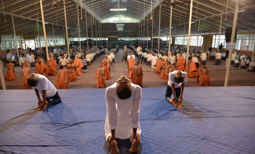 International Yoga Day: Sudarsan Pattnaik creates 7-foot sand sculpture of PM Modi, watch video International Yoga Day: Sudarsan Pattnaik creates 7-foot sand sculpture of PM Modi, watch video