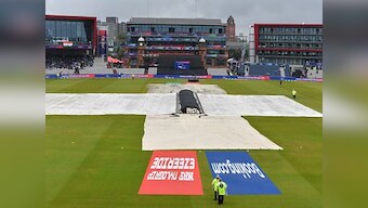 India vs New Zealand, ICC Cricket World Cup 2019: Play resumes today after rain forces semi-final into reserve day