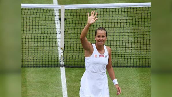 Wimbledon 2019: Barbora Strycova beats Johanna Konta in straight sets to reach first Grand Slam semi-final