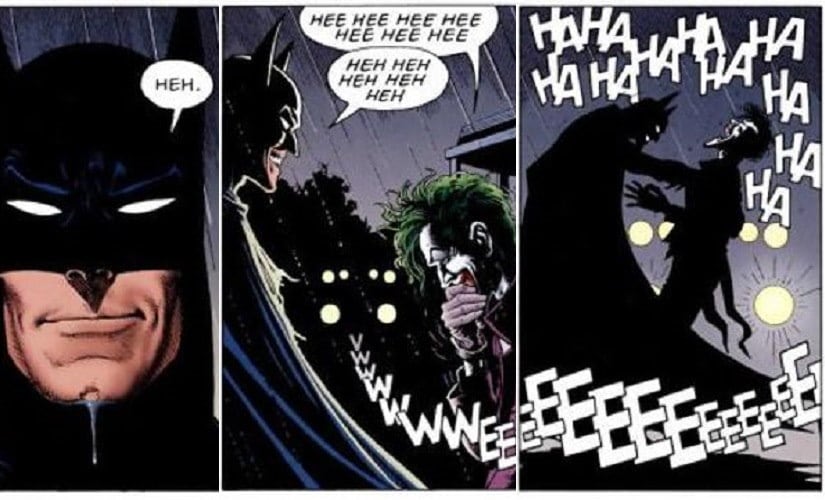He probably just realised that after all this time his can’t even stop a mentally ill clown | DC Comics