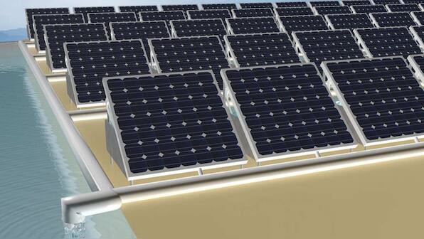 This device simultaneously distills water and generates electricity from solar energy