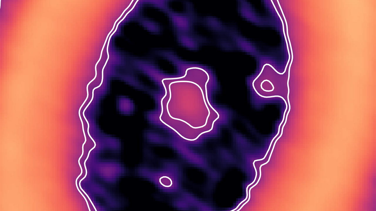 Researchers using ALMA observe two dwarf planets with gas disk around them