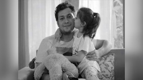 Fathers will do anything for a kiss from their little daughters