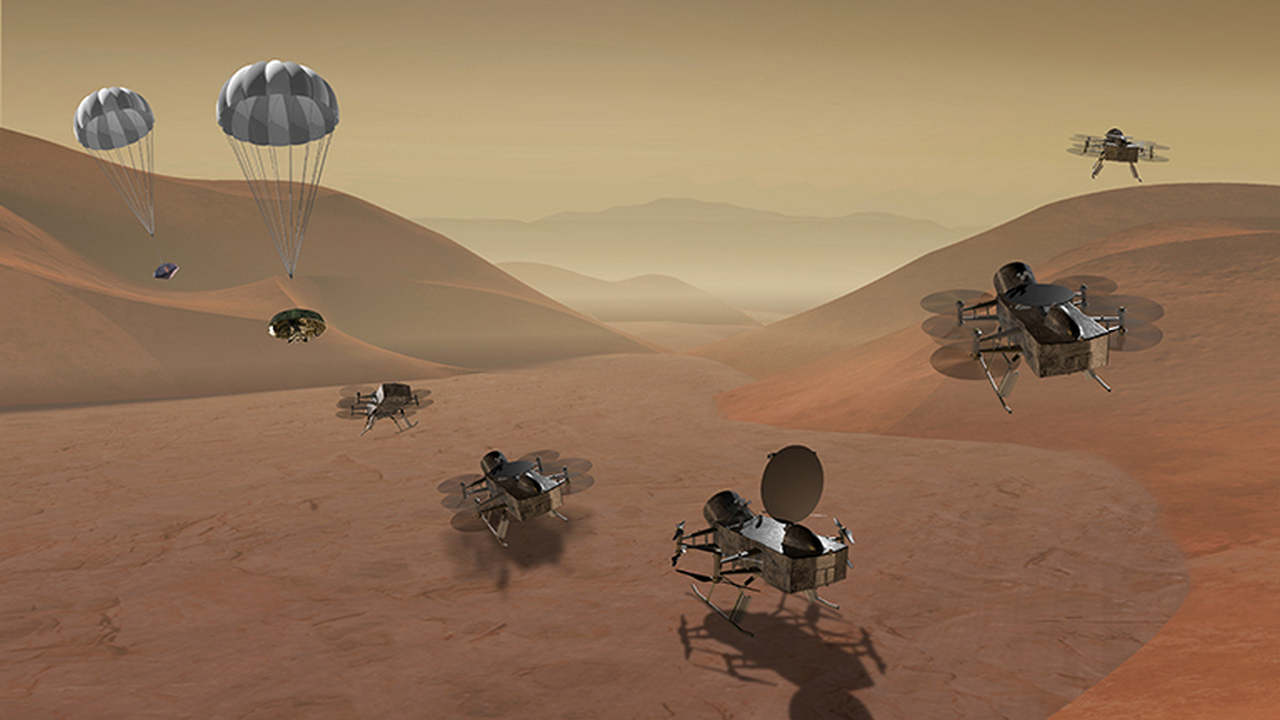 NASA's drone mission Dragonfly to Saturn's moon Titan likely to launch by 2026 NASA's drone mission Dragonfly to Saturn's moon Titan likely to launch by 2026