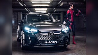 A cool new suit and a futuristic Audi! What else is Peter Parker hiding?
