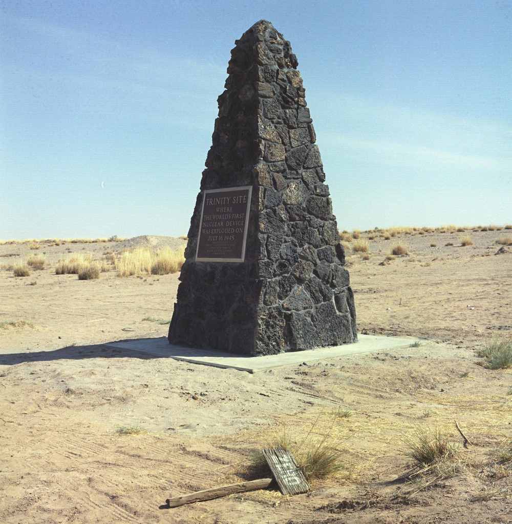 The Trinity monument. Image credit: Los Alamos National Laboratory