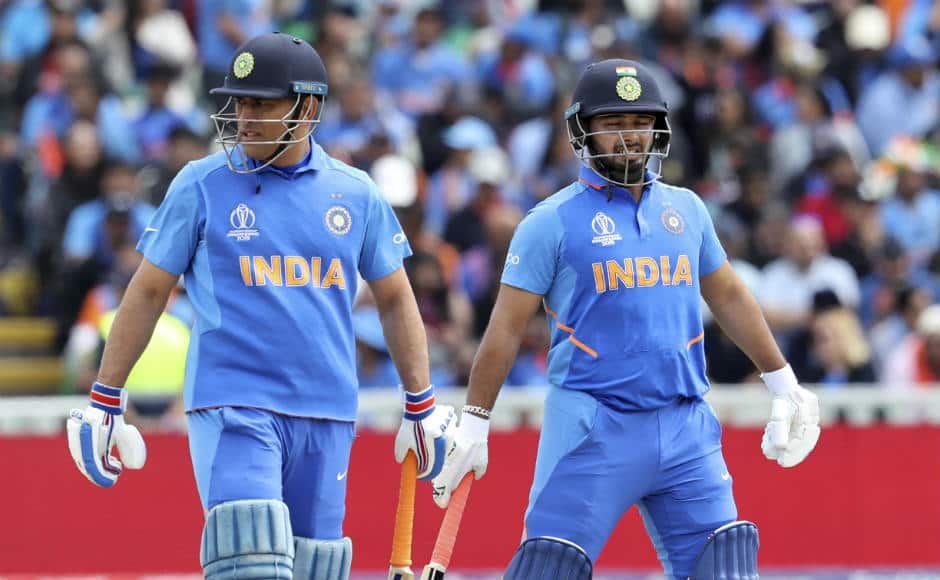 MS Dhoni (35) and Rishabh Pant (48) added vital runs in the middle order as India finished on 314/9. AP
