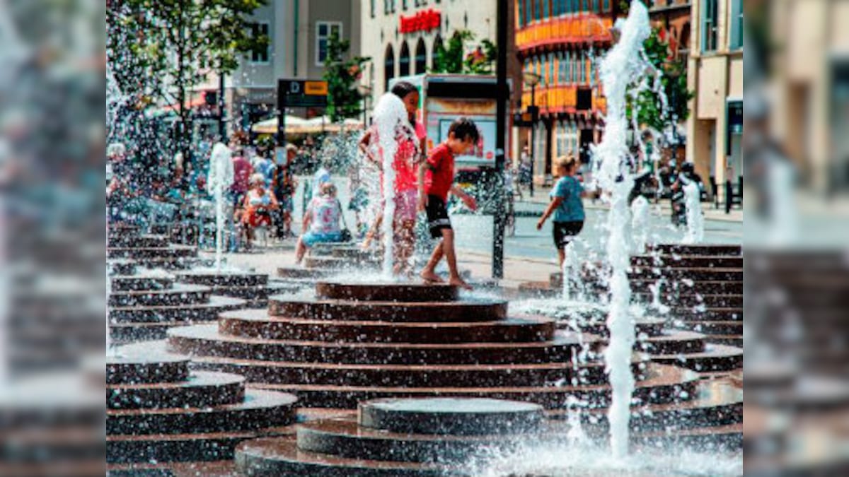 As heatwave grips Europe, region takes to public places, fountains to battle harsh weather without using air conditioners