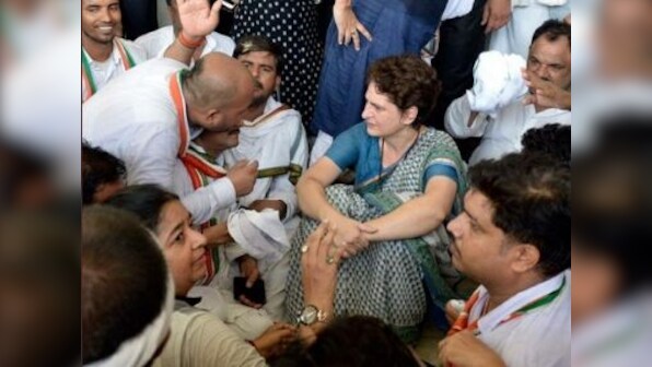 Sonbhadra firing incident: Priyanka Gandhi leaves Chunar guest house in Mirzapur after meeting victims' kin, promises to return soon