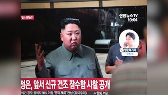 North Korea fires two short-range missiles to warn US, South Korea ahead of military exercises between Washington and Seoul in August