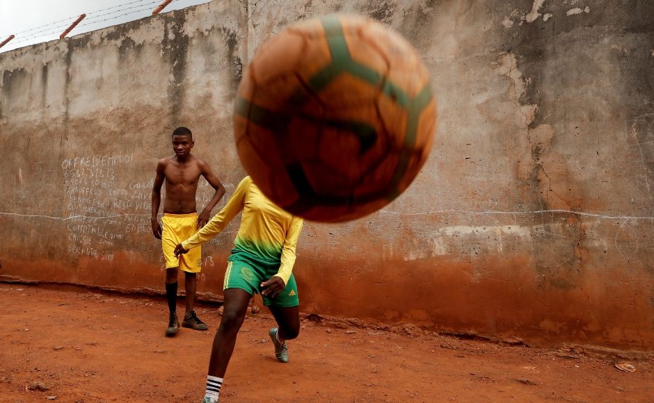 Cameroon's soccer sensation Gaelle Enganamouit was the brainchild behind setting up this academy for female soccer players. Girls from impoverished backgrounds are provided with professional training, jerseys, training equipment and a physiotherapist to train them in the sport. Reuters/ Zohra Bensemra Cameroon's soccer sensation Gaelle Enganamouit was the brainchild behind setting up this academy for female soccer players. Girls from impoverished backgrounds are provided with professional training, jerseys, training equipment and a physiotherapist to train them in the sport. Reuters/ Zohra Bensemra